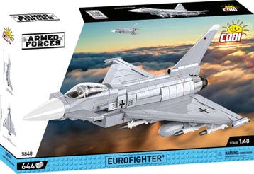 COBI 5848 Eurofighter Typhoon German Airforce, Kinderen en Baby's, Speelgoed | Bouwstenen, Verzenden, Nieuw