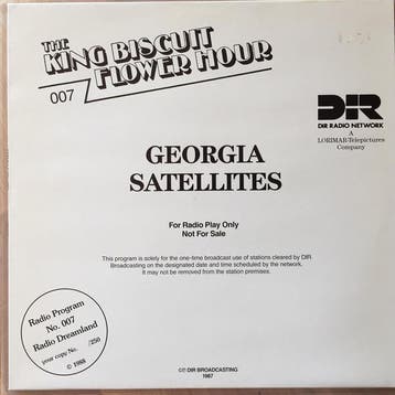 LP gebruikt - The Georgia Satellites - The King Biscuit F..., Verzenden, Zo goed als nieuw, Overige formaten