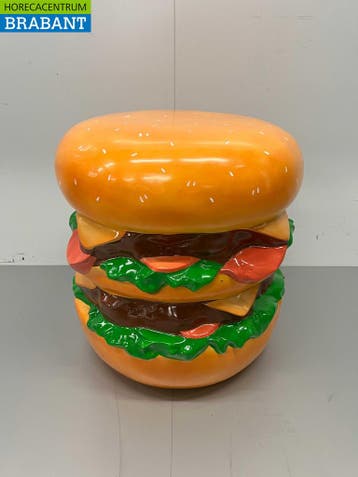 HCB Polyester Broodje Hamburger Burger 68 cm Reclame, Ophalen of Verzenden, Nieuw in verpakking