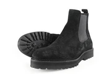 Sacha Chelsea boots in maat 42 Zwart, Verzenden, Zwart, Boots, Gedragen