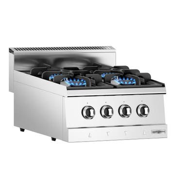 GGM Gastro | Gasfornuis tafelmodel - GIUSEPPE 600 - |, Verzenden