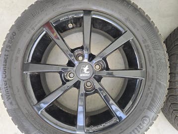 Opel Corsa C D E Adam Tigra 15inch velgen winterbanden 4x100, 15 inch, Banden en Velgen, Nieuw, Personenwagen