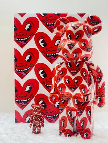 Medicom Toy - BE@RBRICK 100% & 400% Keith Haring #6