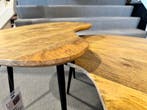 ***Sale*** Salontafel Set Verona Smooth Naturel Mango, Verzenden, Nieuw