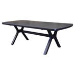 Vespera dining tuintafel 220x100xH74 cm antraciet, Tuin en Terras, Tuintafels, Ophalen of Verzenden, Nieuw