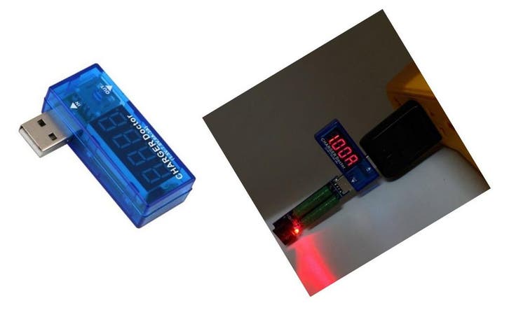 USB voltage en stroommeter, Doe-het-zelf en Verbouw, Gereedschap | Handgereedschap, Nieuw, Ophalen of Verzenden