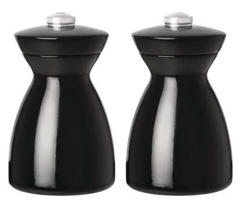 zout- en pepermolen set zwart hout | 11,5cm, Verzenden
