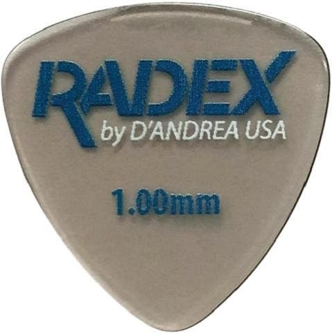 DAndrea - Radex - 346 plectrum - 1.00 mm - 6-pack, Muziek en Instrumenten, Instrumenten | Toebehoren, Elektrische basgitaar, Nieuw