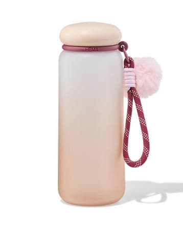 HEMA Waterfles 780ml met draagkoord kleurverloop, Verzenden, Nieuw