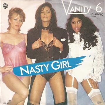 vinyl single 7 inch - Vanity 6 - Nasty Girl, Verzenden, Zo goed als nieuw, 7 inch, Pop