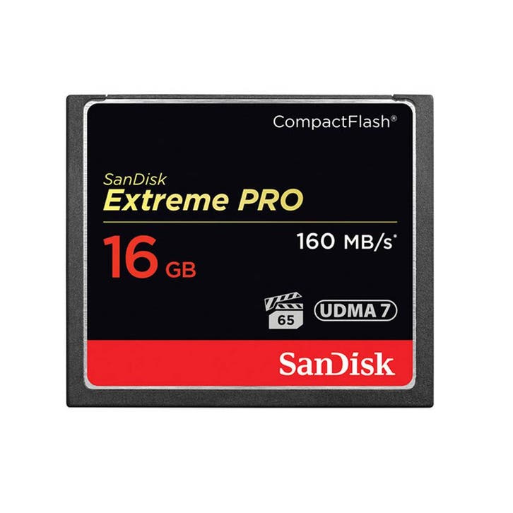 Sandisk Extreme Pro 16GB CF kaart 160 mb/s met garantie, Audio, Tv en Foto, Fotografie | Geheugenkaarten, Gebruikt, Ophalen of Verzenden