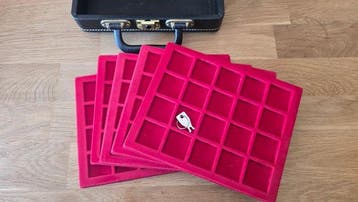 Accessoires. Valigetta tipo ABAFIL / MASTERPHIL con chiave