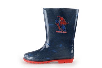 Spider-man Regenlaarzen Jongens in maat 32 Blauw, Verzenden, Jongen of Meisje, Spider-man, Laarzen