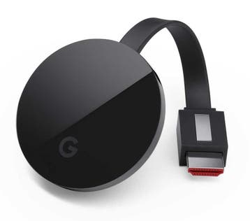Google Chromecast Ultra (incl. Ethernet Adapter) (Origineel), Verzenden, Zo goed als nieuw