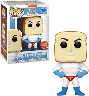 Funko - POP! - Ren and Stimpy - Powdered Toastman #1094, Verzenden, Nieuw