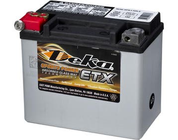 Deka Sports Power AGM accu ETX12 | 12V 10Ah, Ophalen of Verzenden, Nieuw