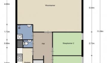 Te Huur 3 Kamer Appartement Oost-Dorsch In Zaandam, Huizen en Kamers, Huizen te huur, Direct bij eigenaar, Noord-Holland, Zaandam