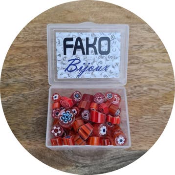 Fako Bijoux - Millefiori Glas - Sieraden Maken - 7-12mm - 50, Verzenden, Nieuw