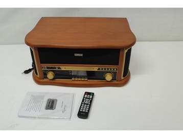 Lenco TCD-2571WD - Retro Platenspeler - Bluetooth 5.0, Verzenden, Zo goed als nieuw