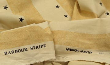 Tessuto dArredamento Harbour Stripe di Andrew Martin: