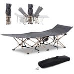 TRUUSK Veldbed met Opbergtas - Opvouwbaar Campingbed - Staal, Verzenden, Nieuw