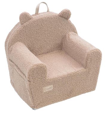 Albero Mio Teddy Boucle Caramel Kinderfauteuil, Kinderen en Baby's, Verzenden, Nieuw