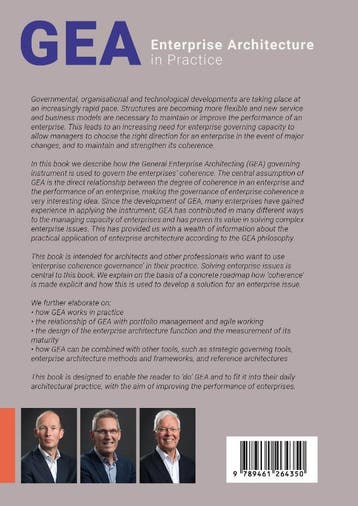 GEA Enterprise Architecture in Practice 9789461264350, Verzenden, Zo goed als nieuw, Rob Stovers