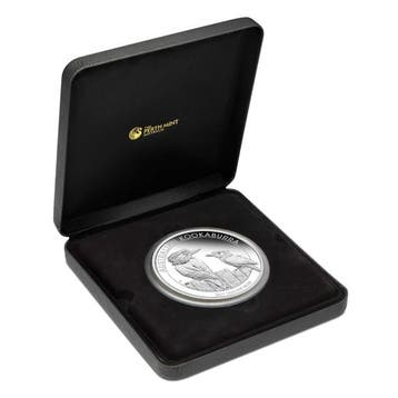 Kookaburra 1 kg 2017 Proof (300 oplage), Verzenden, Losse munt, Zilver