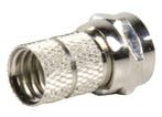 Valueline FC-001PROF F-connector Male Metaal Zilver, Verzenden, Nieuw
