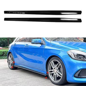 Side Skirts Voor Mercedes A Class W176 AMG Line – AMG Look,, Ophalen of Verzenden, Nieuw