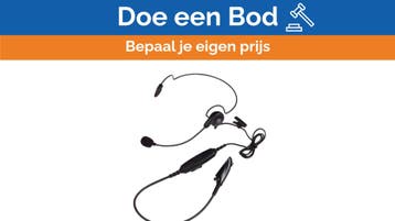 Bieden: Motorola PMLN5154C ATEX Behind-the-head, Watersport en Boten, Ophalen of Verzenden, Nieuw, Communicatie