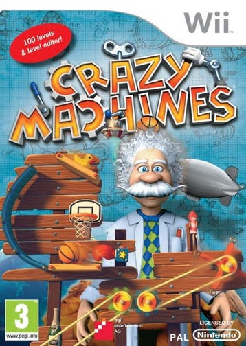 Crazy Machines (Nintendo Wii), Verzenden, Gebruikt