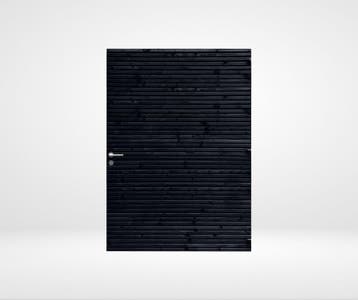 Tuinpoort Triple profiel zwart Horizontaal, Ophalen of Verzenden, Nieuw