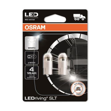 Osram 24V W5W LED Retrofit Wit W2.1x9.5d 2 Stuks, Ophalen of Verzenden, Nieuw