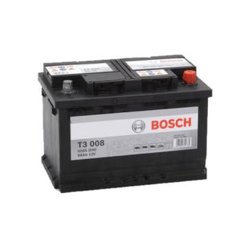 Bosch Startaccu 12 volt 66 ah T3 008 Black truckline, Ophalen of Verzenden, Nieuw