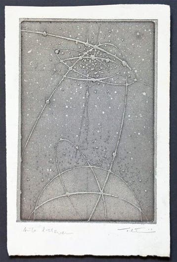 Walter Valentini (1928) - Senza titolo, Antiek en Kunst