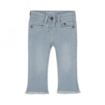 Dirkje girl flared jeans - 56 (1-2 maanden), Ophalen of Verzenden, Nieuw