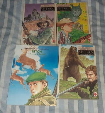 SETON - 4 Fumetti, seinen, gekiga - Eerste druk - 2004/2019, Nieuw