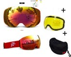 Skibril AX Type 4 – Frameless Look met Magnetische, Sport en Fitness, Skiën en Langlaufen, Ophalen of Verzenden, Nieuw