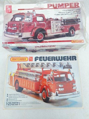 AMT en Matchbox 1:25 - Model vrachtwagen (2) - American, Nieuw