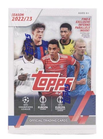 2022/23 Topps UEFA - 1 Sealed box - Mint (M), Nieuw
