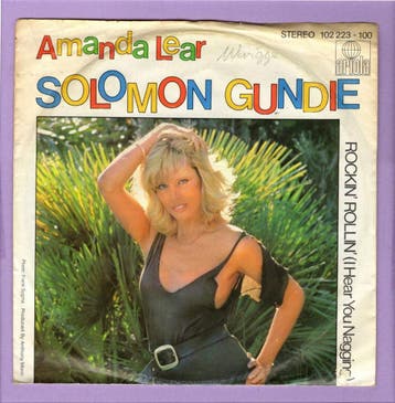 Amanda Lear – Solomon Gundie / Rockin Rollin (I Hear You N, Cd's en Dvd's, Vinyl Singles, Ophalen of Verzenden, Nieuw in verpakking