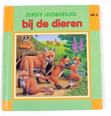 Eerste leesboekjes avi 2: bij de dieren, Verzenden, Zo goed als nieuw