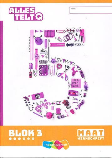 Alles Telt Q Werkschrift Maat blok 3 groep 5 (per stuk), Verzenden, Nieuw