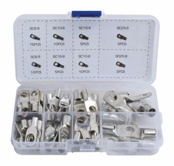Perskabelschoen Set - 65 Delig - Kabelschoen - Kabel Oog - A, Ophalen of Verzenden, Nieuw, Universele onderdelen