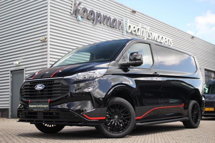 60x Ford E-Custom 2026, Automaat, L1, L2 etc,, Auto's, Bestelauto's, Zwart, Automaat, Elektrisch, Zwart, Ford, ABS, Adaptieve lichten