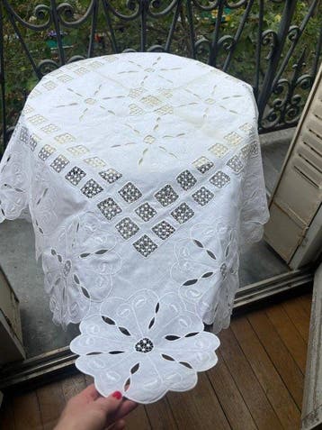 french production - Tafelkleed - 0 cm - 0 cm, Antiek en Kunst