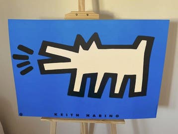 Keith Haring (1958-1990) - Barking Dog