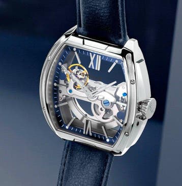 Earnshaw - BRIDGE - Automatic - Tonneau - Skeleton - NEW -, Nieuw
