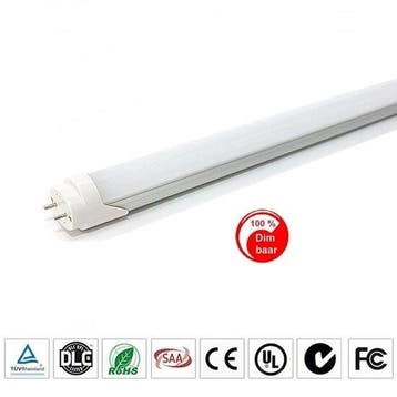 LED TL buis, dimbaar, 60cm Natuurlijk-wit, Verzenden, Nieuw